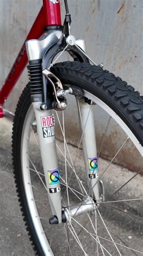 Vintage fork Rock Shox Quadra 10 #vintagebike #rockshox #restoration
