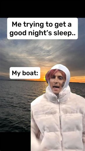 Dennis and Temaka on Instagram: "Some nights are rough. However, we still sleep better on the boat. #Sailing #sailinglife #boat #sail #explore"