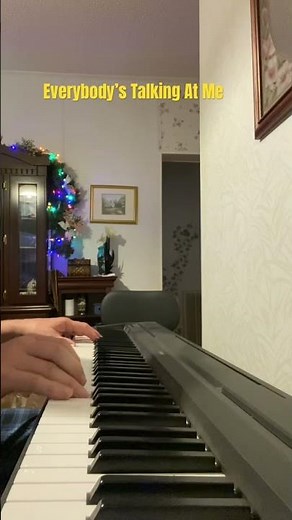Everybody’s Talking At Me #jesuslovesyou #piano #oldies