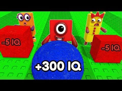 Numberblocks Play IQ PUZZLES in Roblox!