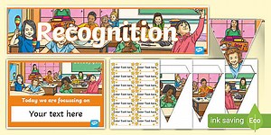 KS2 Recognition Board Display Pack