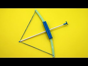 How to Make Paper BOW and ARROW that shoots - How to Make a Paper Bow - Paper Bow and Arrow