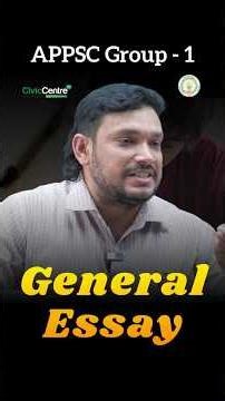 APPSC G1 PCM Orientation | Trends of APPSC Group-1 Examinations | 2026 | CivicCentre IAS