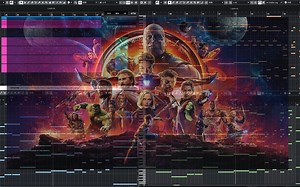 漫威【电影配乐】《复仇者联盟》midi工程演示！Avengers！Assemble！