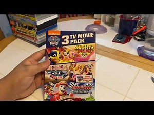 PAW Patrol: 3 TV Movie Pack DVD Unboxing
