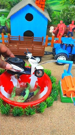 diy tractor video mini water pump science project #ytshorts #tractor #youtubeshorts 70