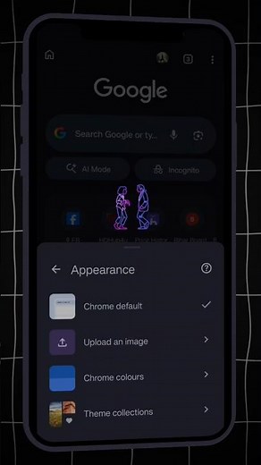 How to Customize Google Chrome on Phone 🔥 | #chrome #shorts