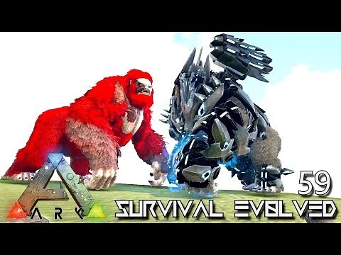 ARK: SURVIVAL EVOLVED - TEK GORILLA BOKITO PRIMORDIAL MEGAPITHECUS !!! E59 (MOD EXTINCTION CORE)