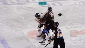 EIHL fight - Belfast Giants vs Coventry Blaze Ciaran Long vs Tyler Kirkup EIHL fight 27-1-24 Thanks to the Belfast Giants | Hockey Fights UK