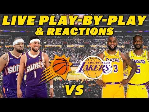 Phoenix Suns vs Los Angeles Lakers | Live Play-By-Play & Reactions