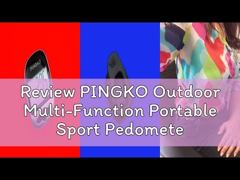 Review PINGKO Outdoor Multi-Function Portable Sport Pedometer Step/Distance/Calories/Counter - Pink
