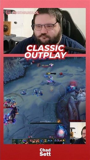 Classic Shaco Outplay from Pinkward #leagueoflegends #leagueoflegendsclips