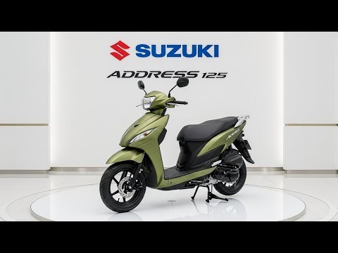 Officially Revealed: 2026 Suzuki Address 125 – Unbeatable Mileage & Performance!