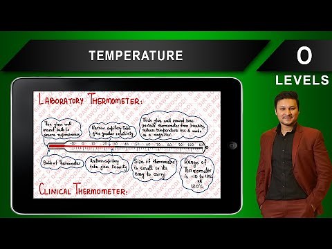 Temperature || Thermal Physics || O Level Physics (5054)