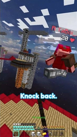 I Won Bedwars as a Wizard (NO SWORD Allowed)#shorts