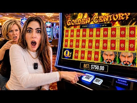 ​Angry Gambler Accuses Us of CHEATING After My 18th Jackpot Lands!