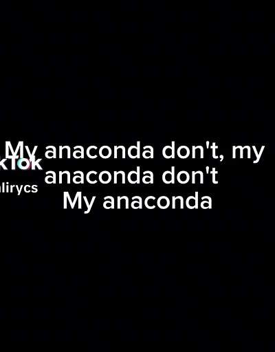 Anaconda - Lyrics, Music Video, Song, Spotify, Nicki Minaj