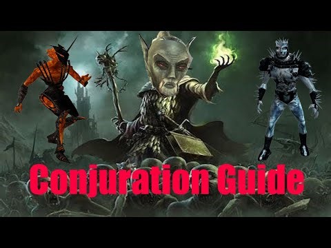 Morrowind Skill Guide - Conjuration