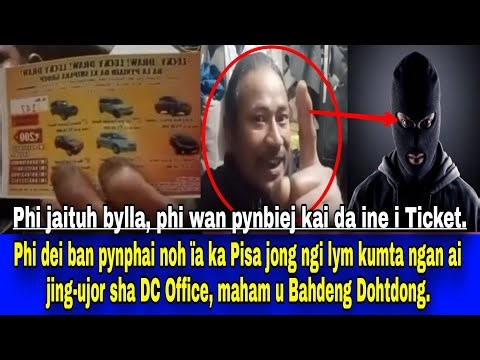 Maham u Bahdeng Dohtdong ïa kiba pynbiej bad leh thok ïa ka Lucky draw.