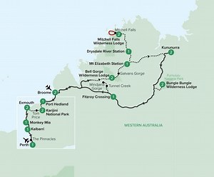 Kimberley and West Coast Adventure by 4WD - Travelmarvel (22 Days From Broome to Perth)