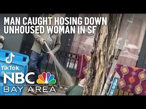 Video Shows SF Business Owner Spraying Unhoused Woman With Hose