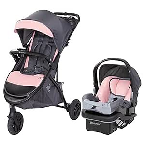 Baby Trend Tango™ 3 All-Terrain Stroller Travel System with EZ-Lift™ Plus Infant Car Seat, Ultra Pink