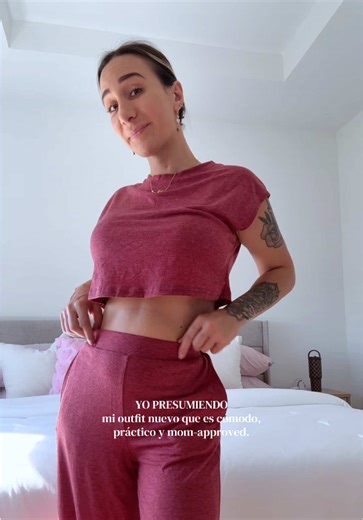 Super comodo y se ve bonito 🥰😍 #momoutfit #mamasoftiktok #mamas #maternidad #mamaprimeriza