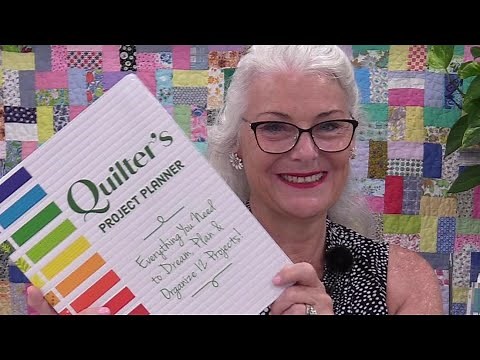 Quilters Project Planner Book