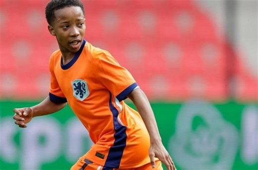 SA wonderkid grateful for Netherlands junior debut