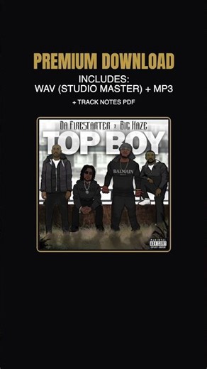 TOP BOY — 100K+ STREAMS ✅ BUY: BigHazeMusic.com/top-boy #shorts