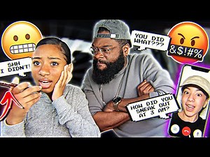 My Friend EXPOSES My Night Of Sneaking Out IN FRONT of my Dad