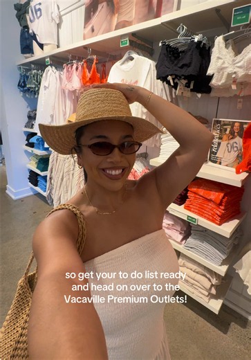 The biggest outlet savings event of the year™ at Vacaville Premium Outlets is finally here! 🛍️☀️ From June 11–14, you can score unreal deals on all your favorite brands. If you have a summer trip coming up like I do, now is the perfect time to shop for vacation outfits, swimwear, and all your warm weather essentials. 👙👗🏝️🌊🐚 @theoutlets #sponsored #nationaloutletshoppingday #itsanOUTLETSthing #itsanUNREALDEALSthing