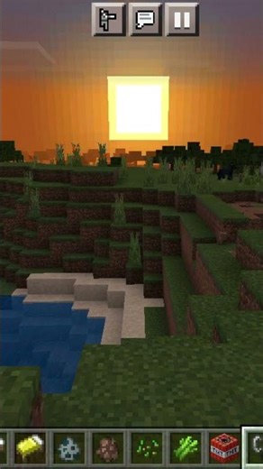 The Most Beautiful Sunrise in Minecraft #shorts #vural