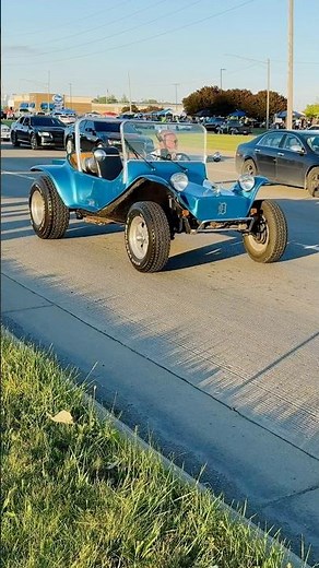 Volkswagen dune buggy Classic Car Drive By Engine Sound Fort Street Cruise Southgate MI 2025