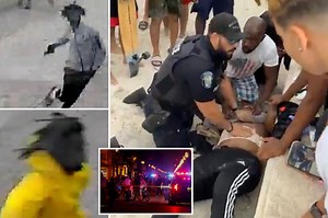 Two gunmen firing during Memorial Day boardwalk shooting in Hollywood, Florida