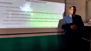 Indispensable training sessions held at S.S. Academy, meticulously overseen by a veteran GTO expert, for the SN 66 Basic Officer Cadet Candidates preparing for the as a crucial component of the Psychological Test Series... | S.S. Academy