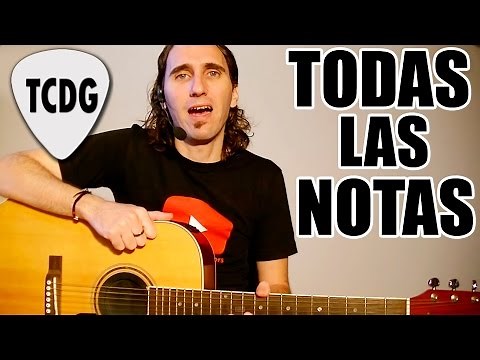 Easy Method To Learn All The Notes On Acoustic Guitar | Beginner Lesson TCDG