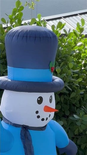 12 Foot Inflatable Snowman Christmas Decoration