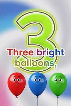 Number 3 Counting Song | Loud Music for Kids