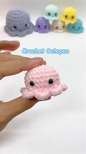 crochet Octopus 🐙 #crochet #amigurumi #crochetbeginners