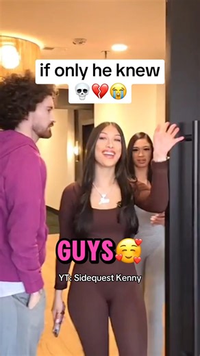 if only he knew💔😭 #kennyhoopz #prank #blinddate #toxicrelationships #love