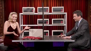 Margot Robbie and Jimmy Fallon play a game to find out who's the better liar