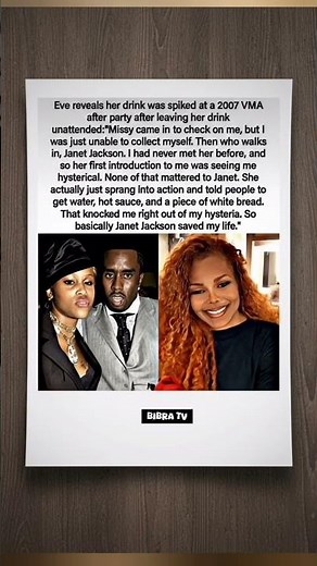 How Janet Jackson Saved Eve’s Life! 😱🙏 #Shorts