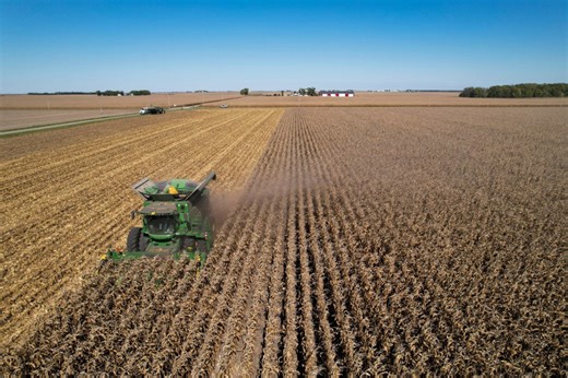 Kansas corn harvest is off to a slow start