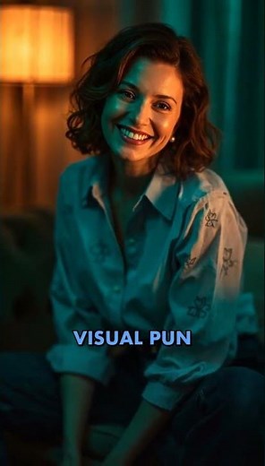 The Science Behind the Perfect Visual Pun | Unlock Human Humor #shorts