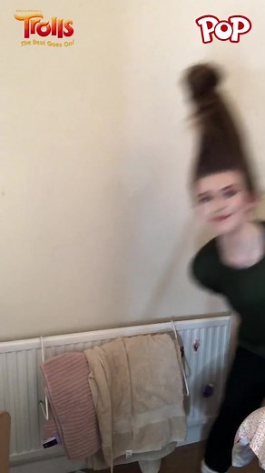 Join in the Hair In The Air challenge for Trolls: The Beat Goes On weekdays 7.30am on Pop