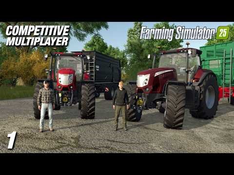 Welcome To The Farm! | Competitive Multiplayer | Farming Simulator 25 - Ep1