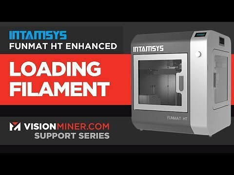 Funmat HT Support: Loading & Unloading Filament