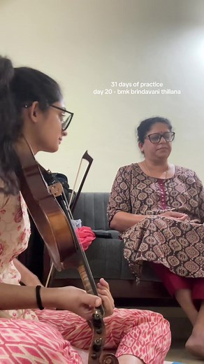 Mastering Carnatic Music: Violin Practice Session