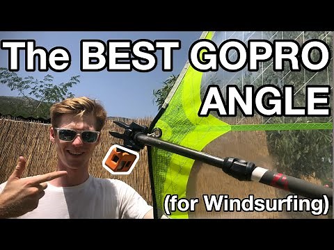 The BEST GOPRO ANGLE for WINDSURFING - Back of the boom